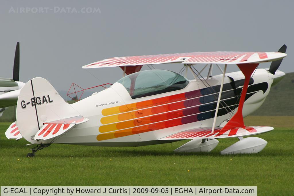 G-EGAL, 1995 Christen Eagle II C/N 0042-86, Privately owned.