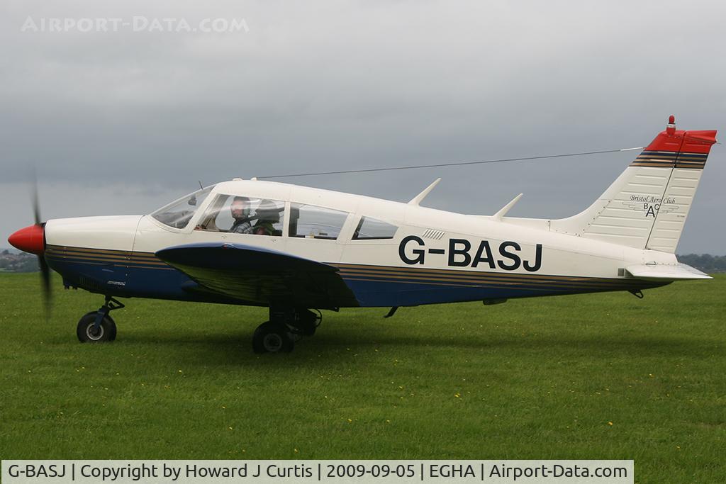 G-BASJ, 1972 Piper PA-28-180 Cherokee C/N 28-7305136, Privately owned.