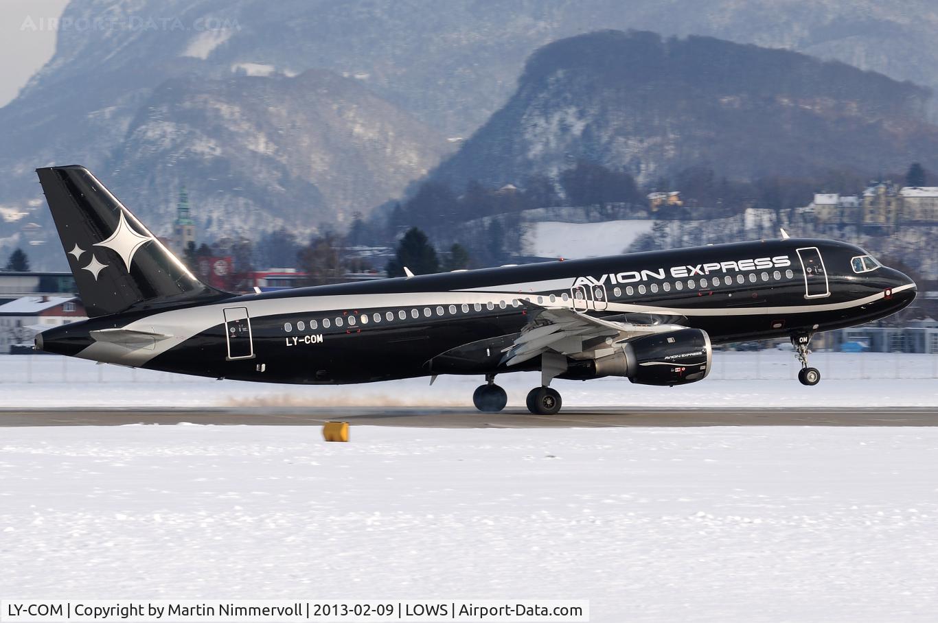 LY-COM, 1995 Airbus A320-212 C/N 528, Avion Express