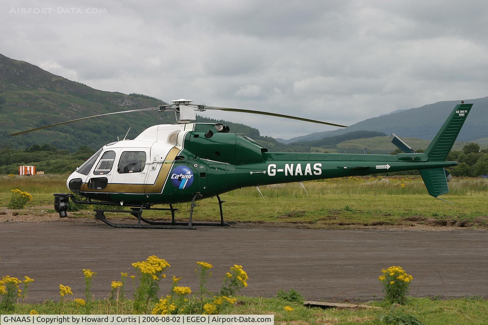 G-NAAS, 1982 Aerospatiale AS-355F-1 Twin Squirrel C/N 5203, Cabair.
