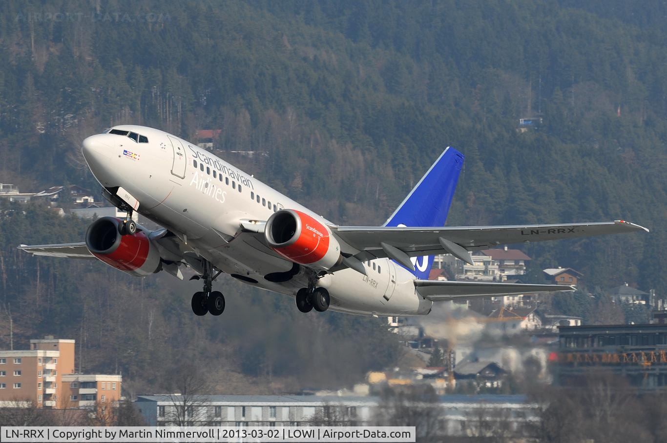 LN-RRX, 1998 Boeing 737-683 C/N 28296, Scandinavian