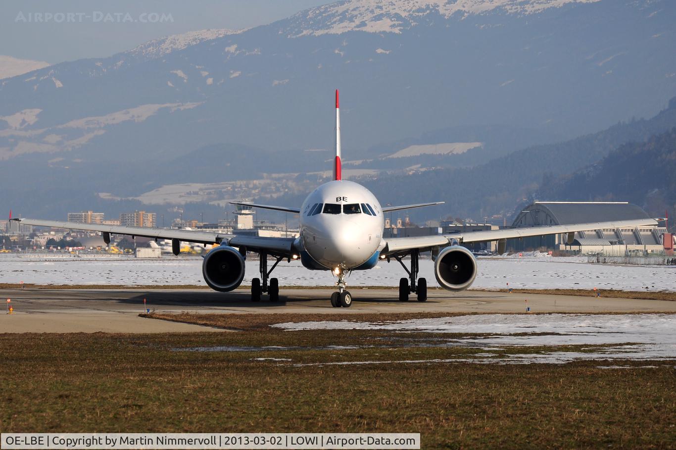 OE-LBE, 1998 Airbus A321-211 C/N 935, Austrian