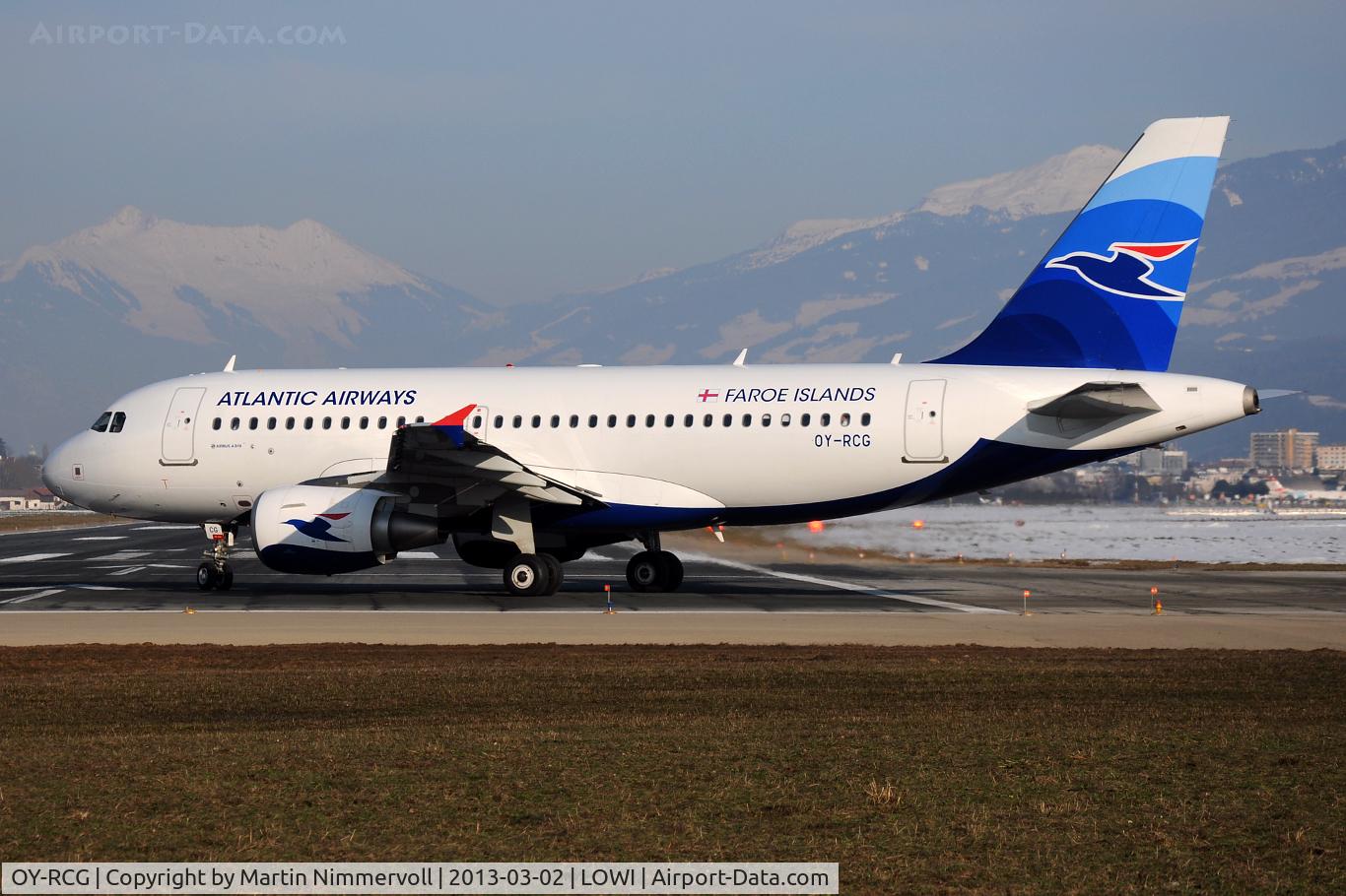 OY-RCG, 2012 Airbus A319-115 C/N 5079, Atlantic Airways