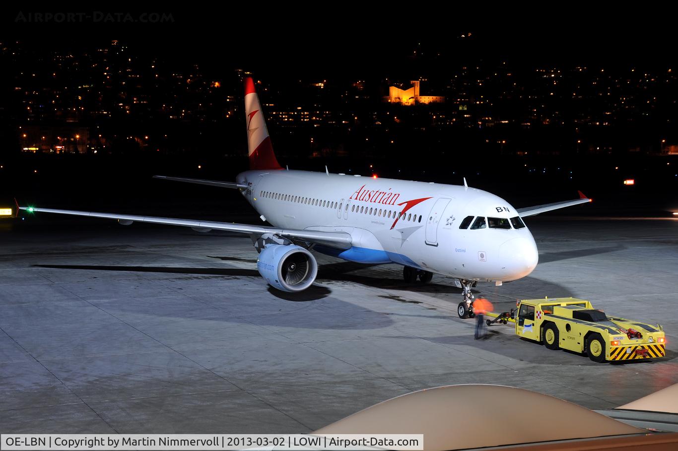 OE-LBN, 1997 Airbus A320-214 C/N 768, Austrian