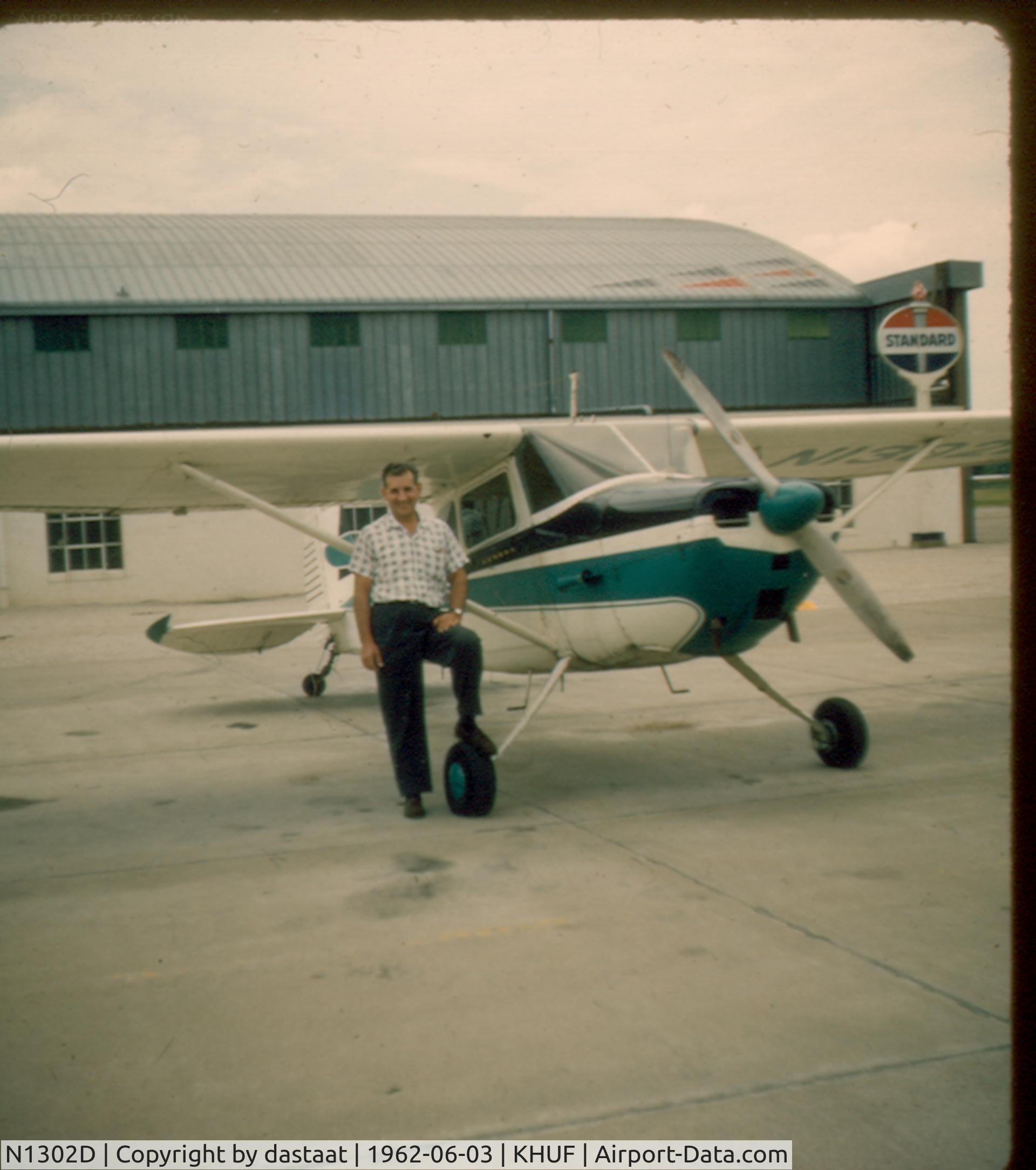 N1302D, 1963 Cessna 180F C/N 18051272, C-170 Terre Haute Circa 1962