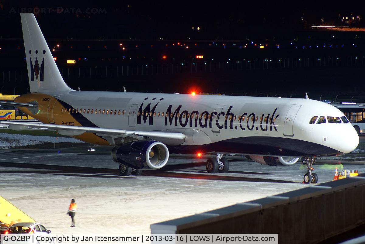 G-OZBP, 2001 Airbus A321-231 C/N 1433, G-OZBP @ LOWS