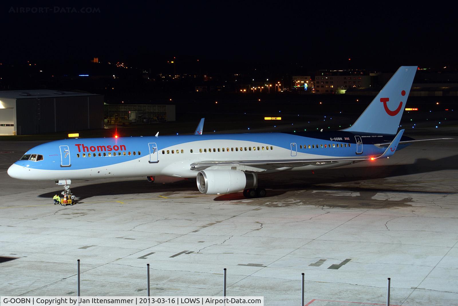 G-OOBN, 2000 Boeing 757-2G5 C/N 29379, g-oobn @ lows