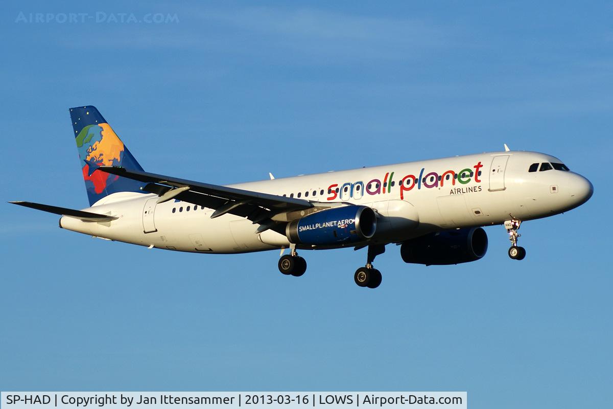 SP-HAD, 2003 Airbus A320-232 C/N 2016, sp-had @ lows