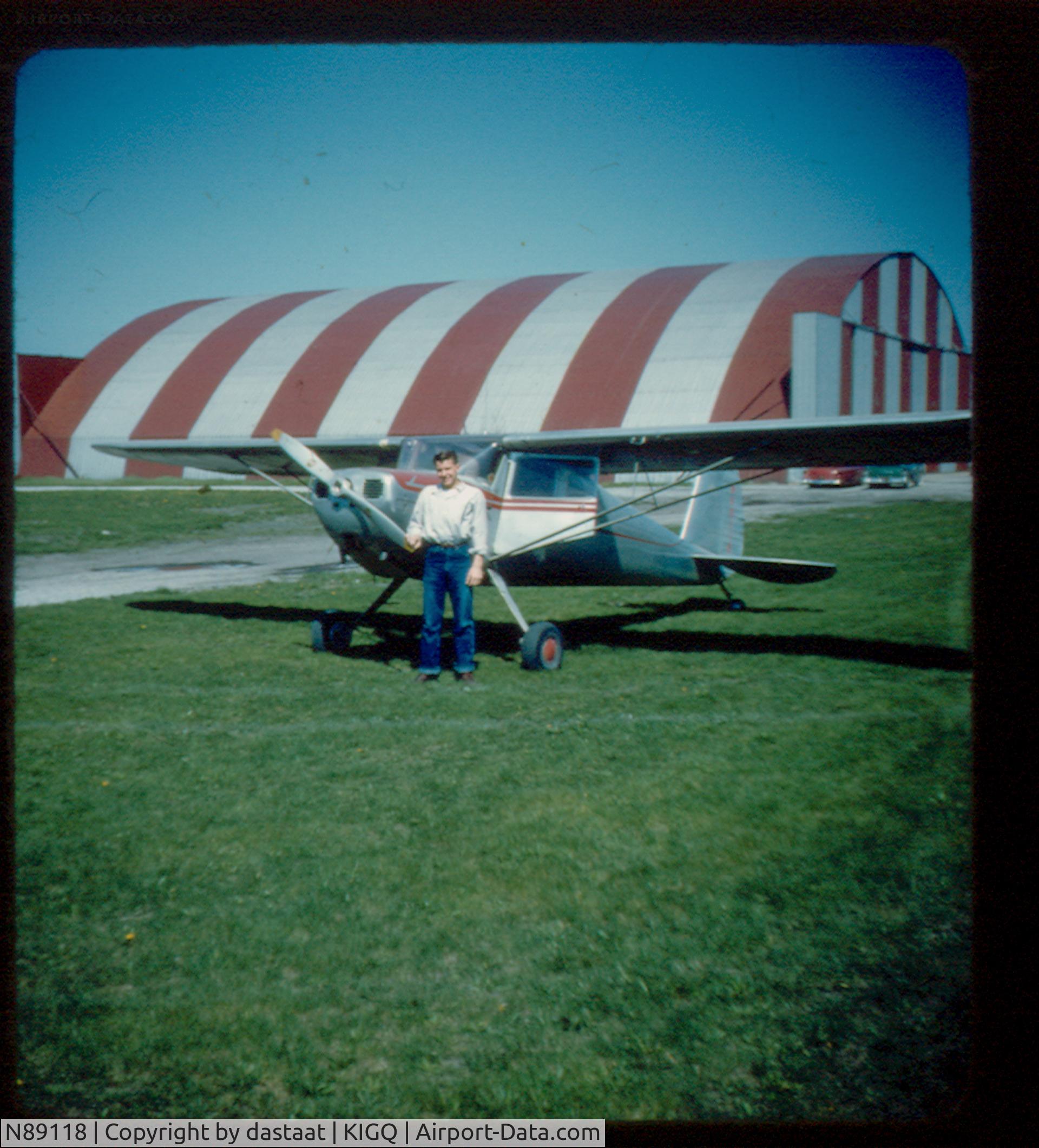 N89118, 1946 Cessna 140 C/N 8126, Circa 1955