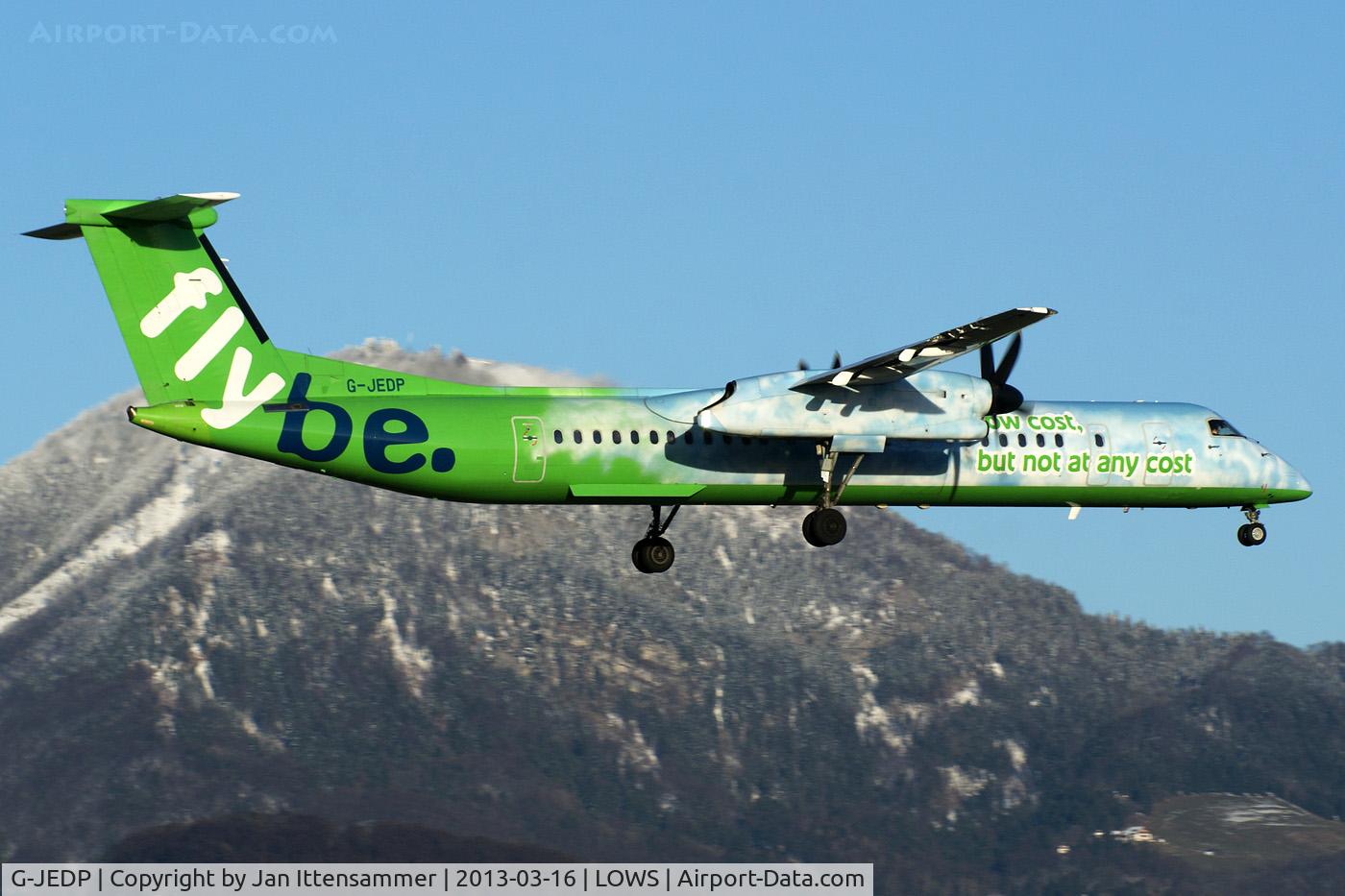 G-JEDP, 2003 De Havilland Canada DHC-8-402Q Dash 8 C/N 4085, g-jedp @ lows