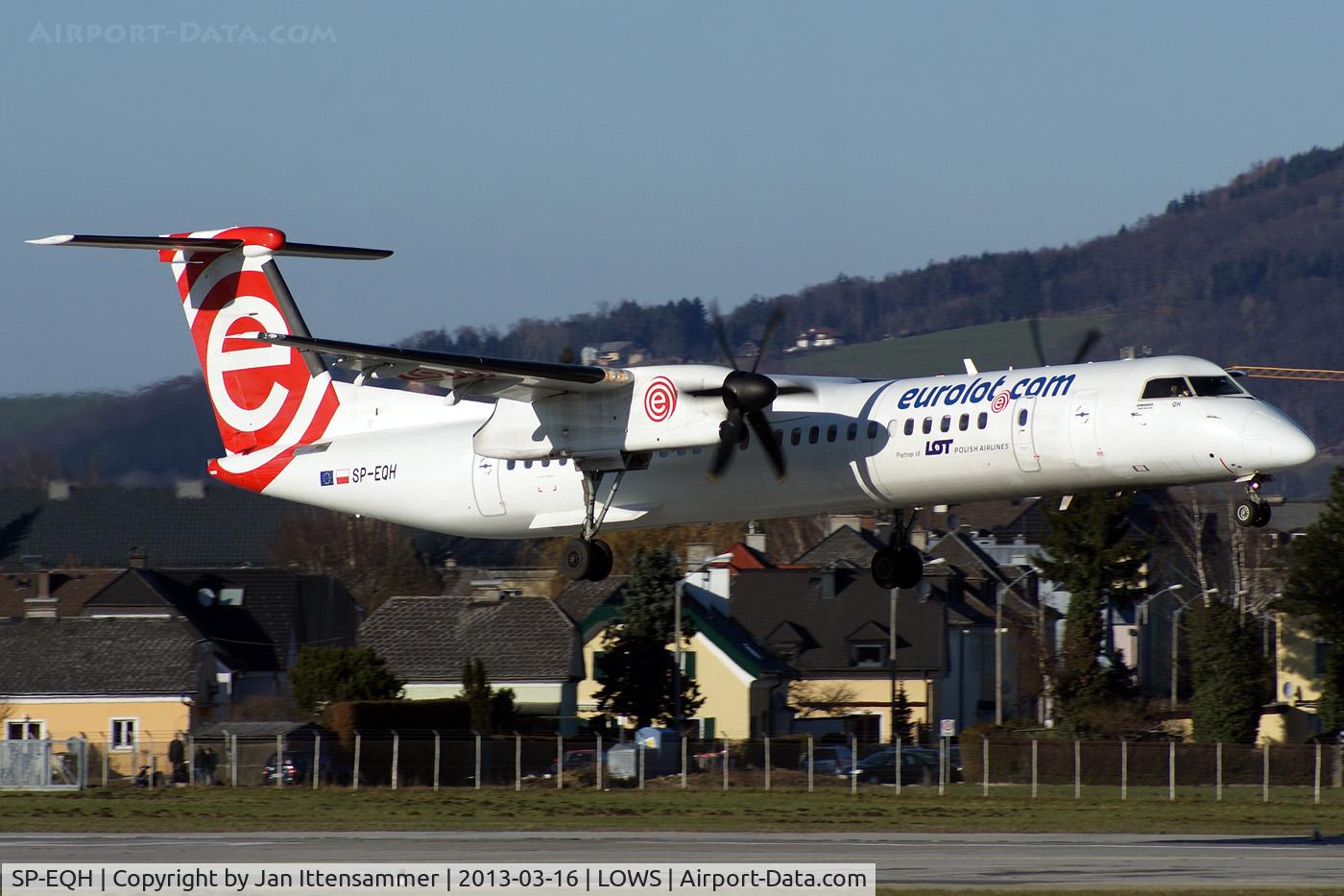 SP-EQH, 2012 De Havilland Canada DHC-8-402Q Dash 8 C/N 4424, sp-eqh @ lows