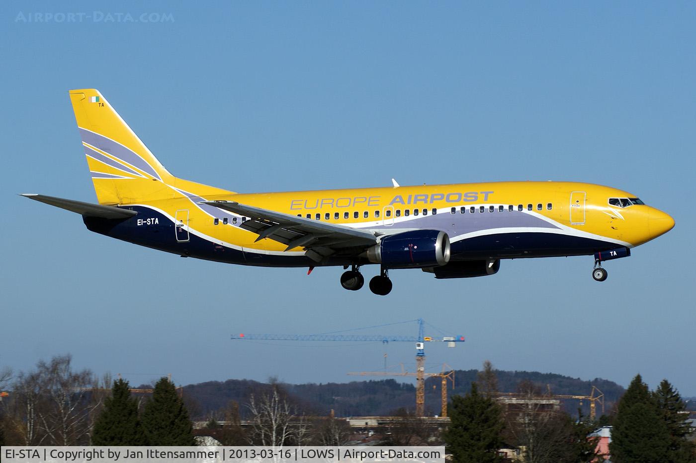 EI-STA, 1997 Boeing 737-31S C/N 29057, ei-sta @ lows