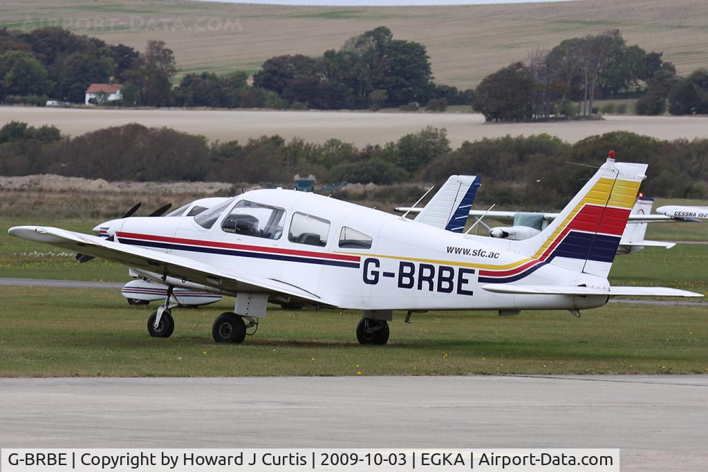 G-BRBE, 1979 Piper PA-28-161 C/N 28-7916437, Privately owned.