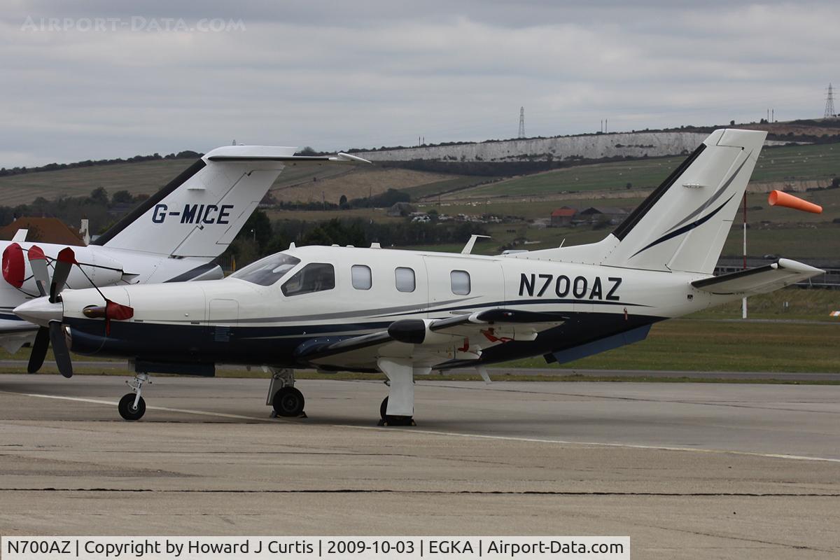N700AZ, 2003 Socata TBM-700 C/N 254, Privately owned.