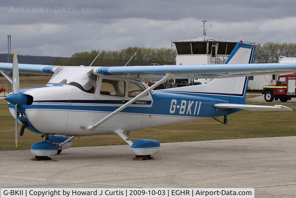 G-BKII, 1975 Reims F172M ll Skyhawk C/N 1370, Privately owned.