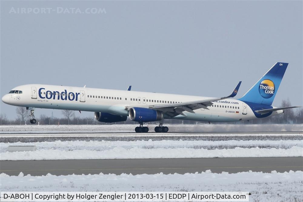 D-ABOH, 1999 Boeing 757-330 C/N 30030, All friday AYT shuttle on very final....