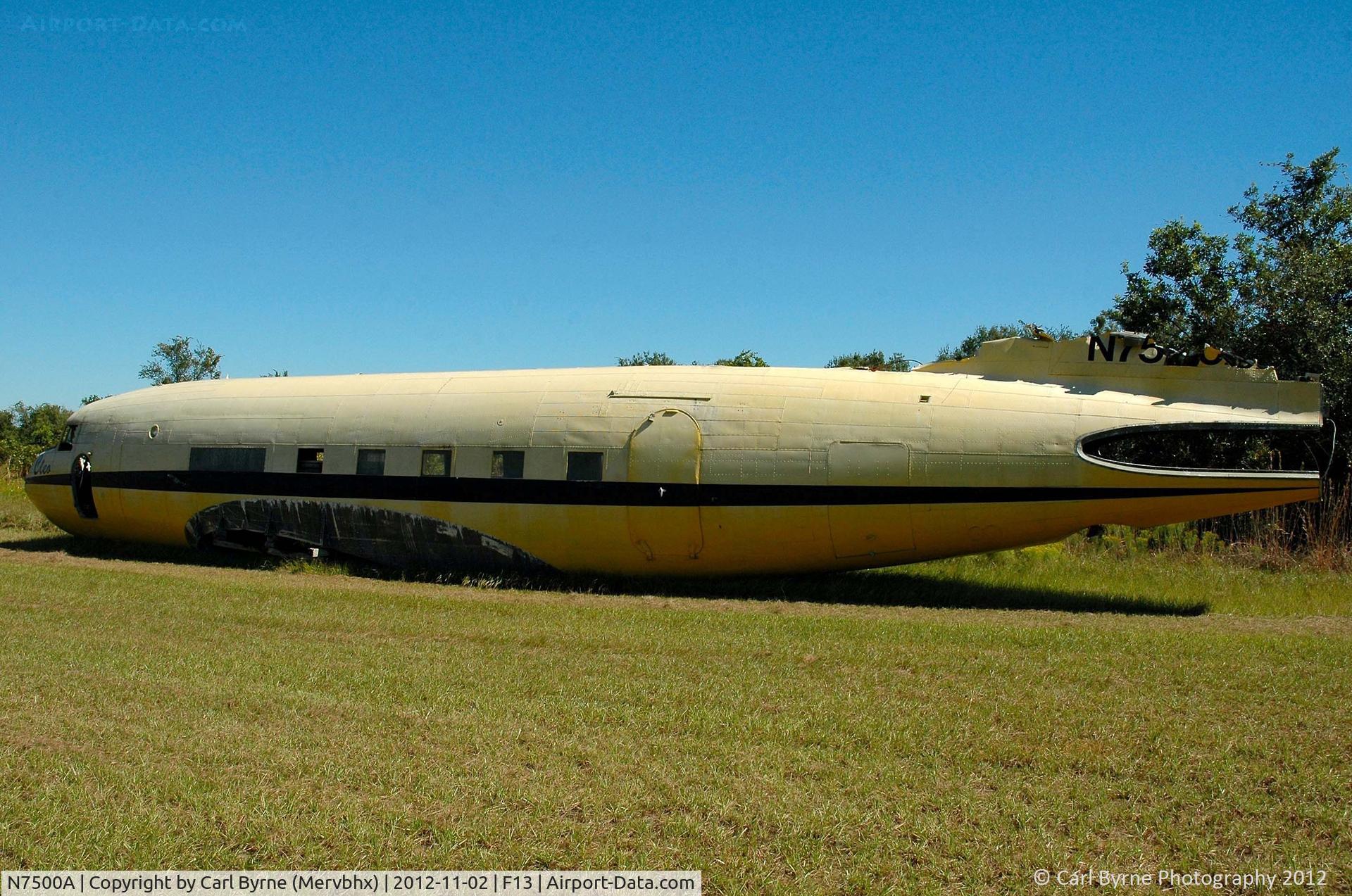 N7500A, 1956 Douglas DC-3 C/N 11693, The remains of this aircraft at Shell Creek Airpark.