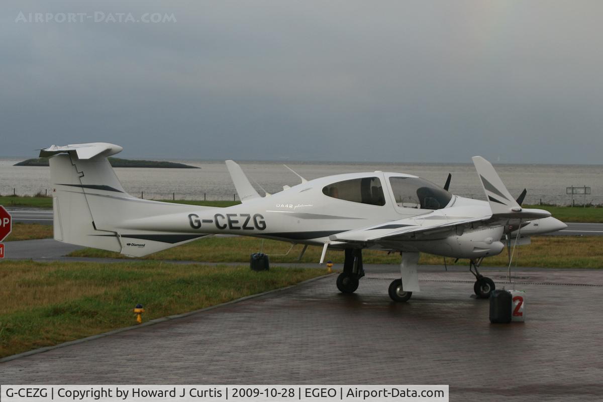 G-CEZG, 2008 Diamond DA-42 Twin Star C/N 42.330, Privately owned.