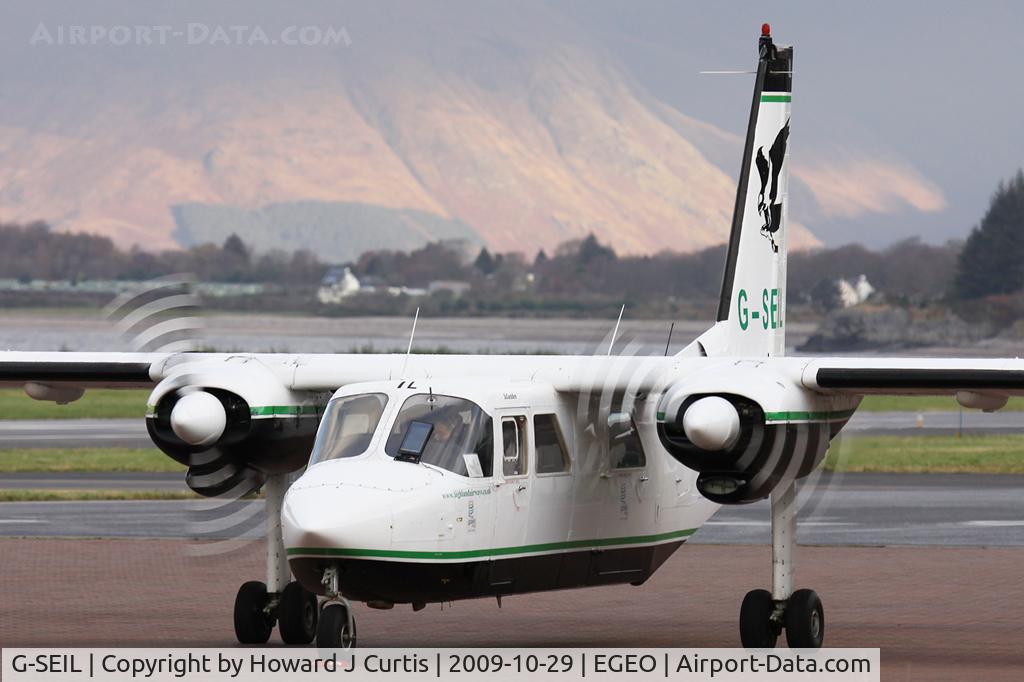 G-SEIL, 1981 Britten-Norman BN-2B-26 Islander C/N 2103, Highland Airways.