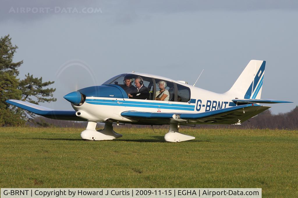 G-BRNT, 1989 Robin DR-400-180 Regent Regent C/N 1935, Privately owned.