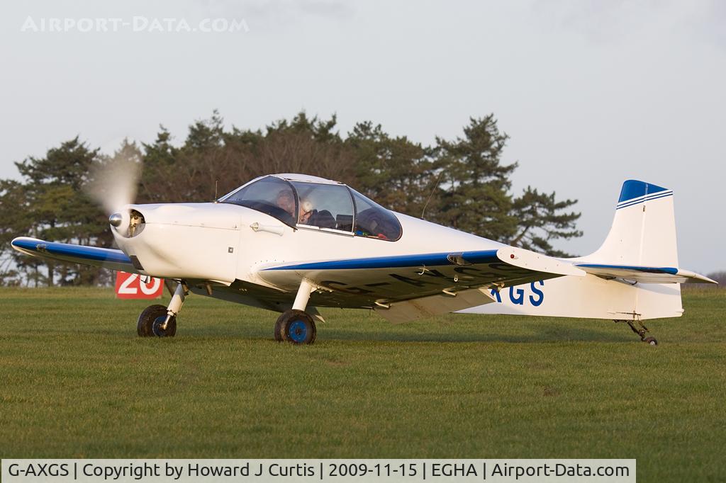 G-AXGS, 1969 Druine D-62B Condor C/N RAE/638, Privately owned.