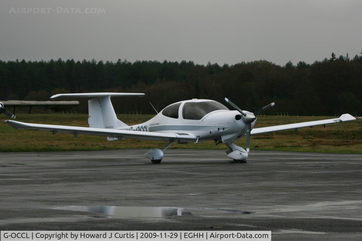 G-OCCL, 2006 Diamond DA-40D Diamond Star C/N D4.237, Privately owned.