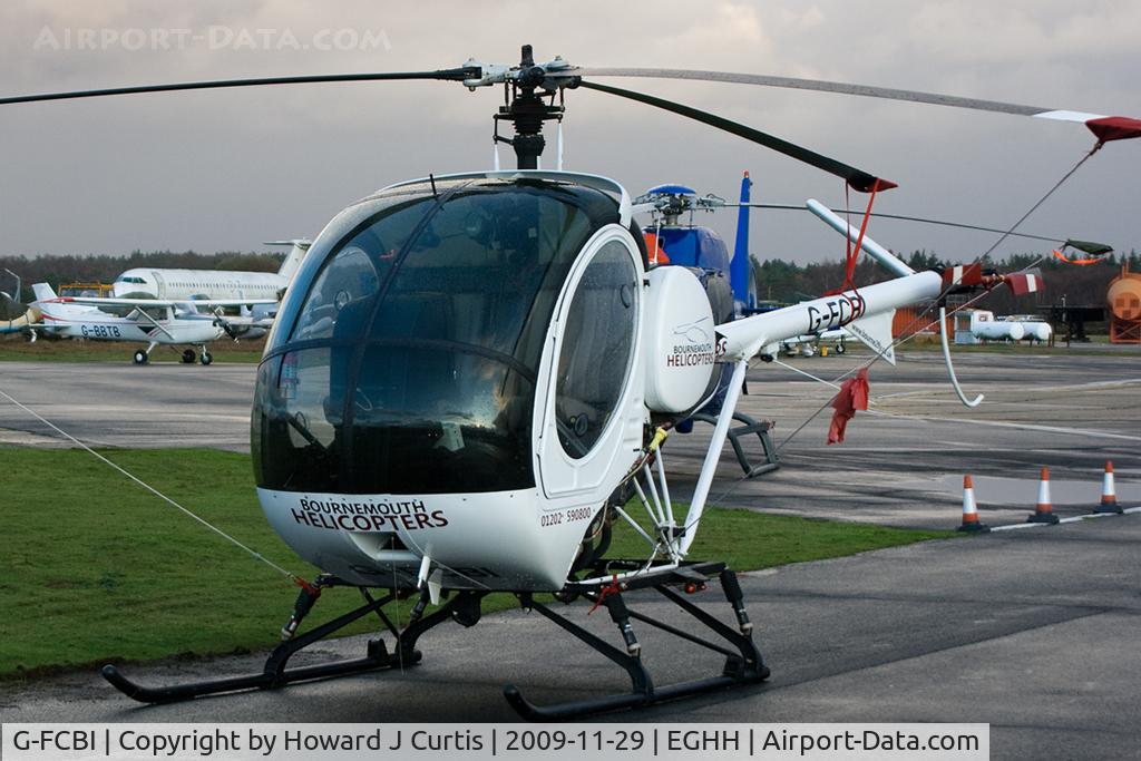 G-FCBI, 2007 Schweizer 269C-1 C/N 0296, Operated by Bournemouth Helicopters.