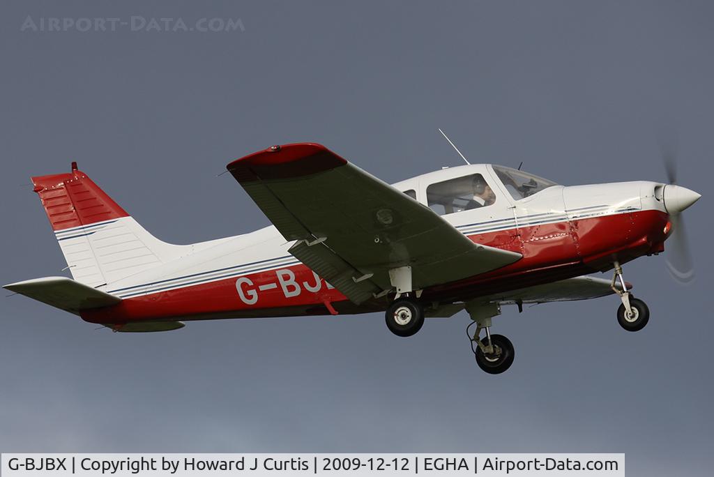 G-BJBX, 1981 Piper PA-28-161 Cherokee Warrior II C/N 28-8116269, Privately owned.