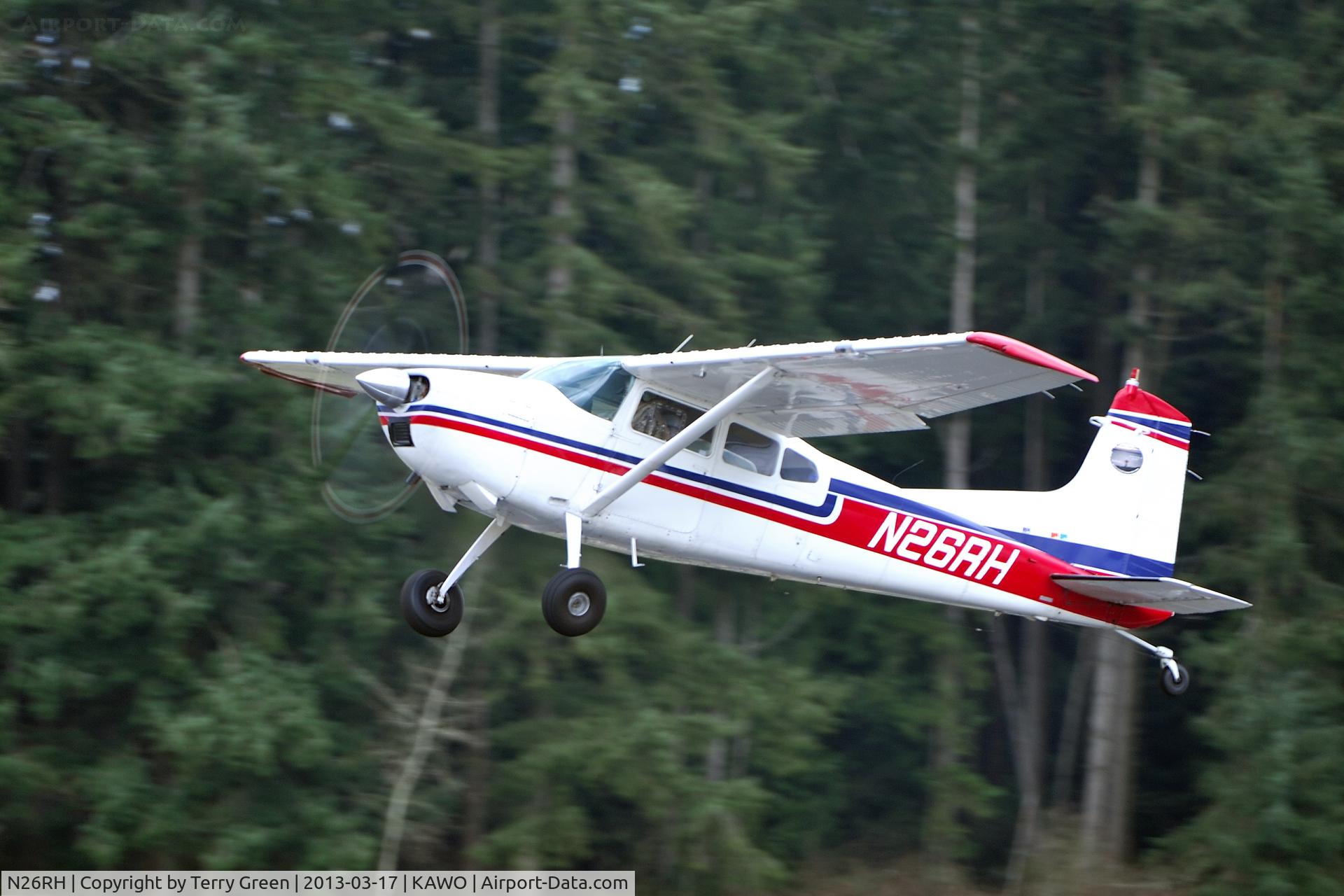 N26RH, 1961 Cessna 185A Skywagon C/N 185-0293, HOOPER A V STARDUSTER II