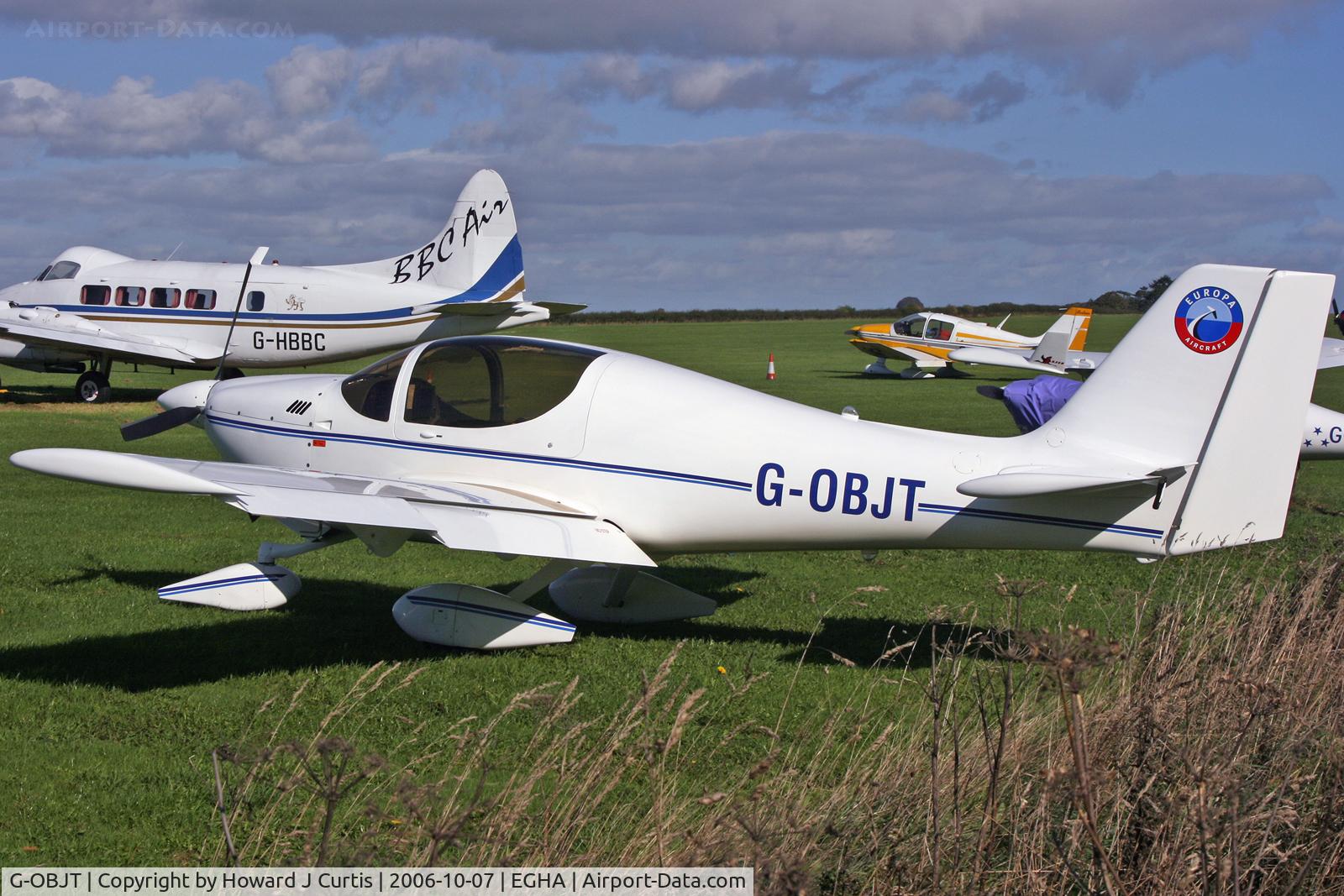 G-OBJT, 2005 Europa Tri-Gear C/N PFA 247-12623, Privately owned.