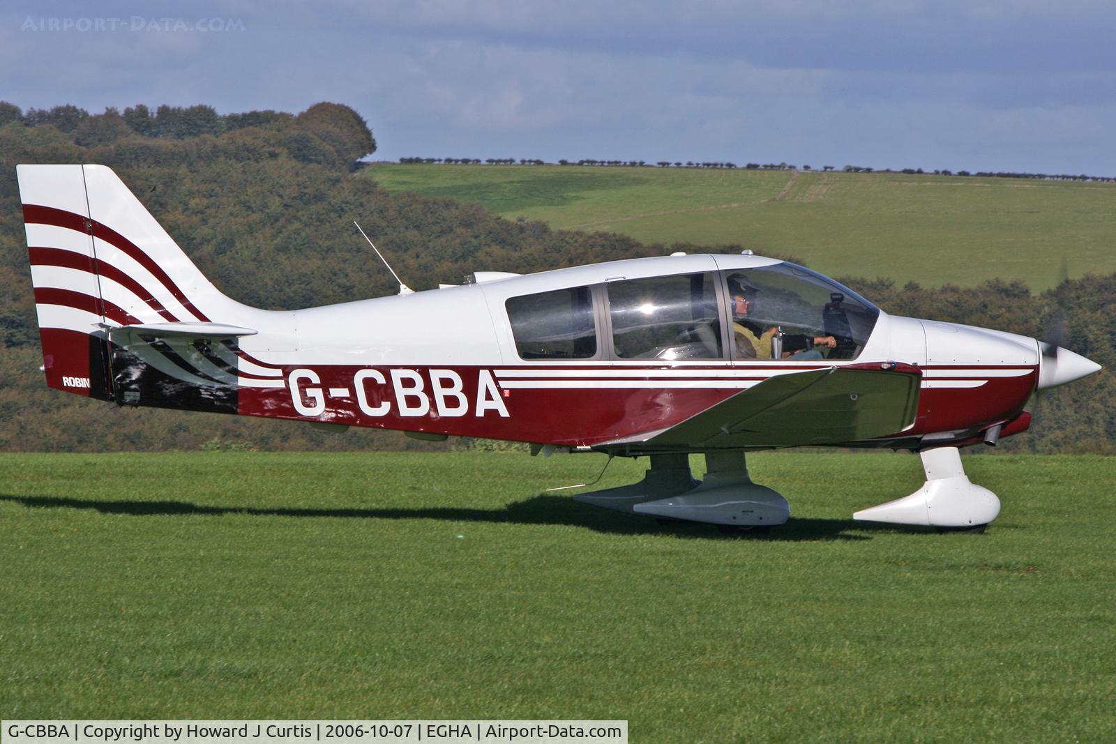 G-CBBA, 2001 Robin DR-400-180 Regent Regent C/N 2505, Privately owned.