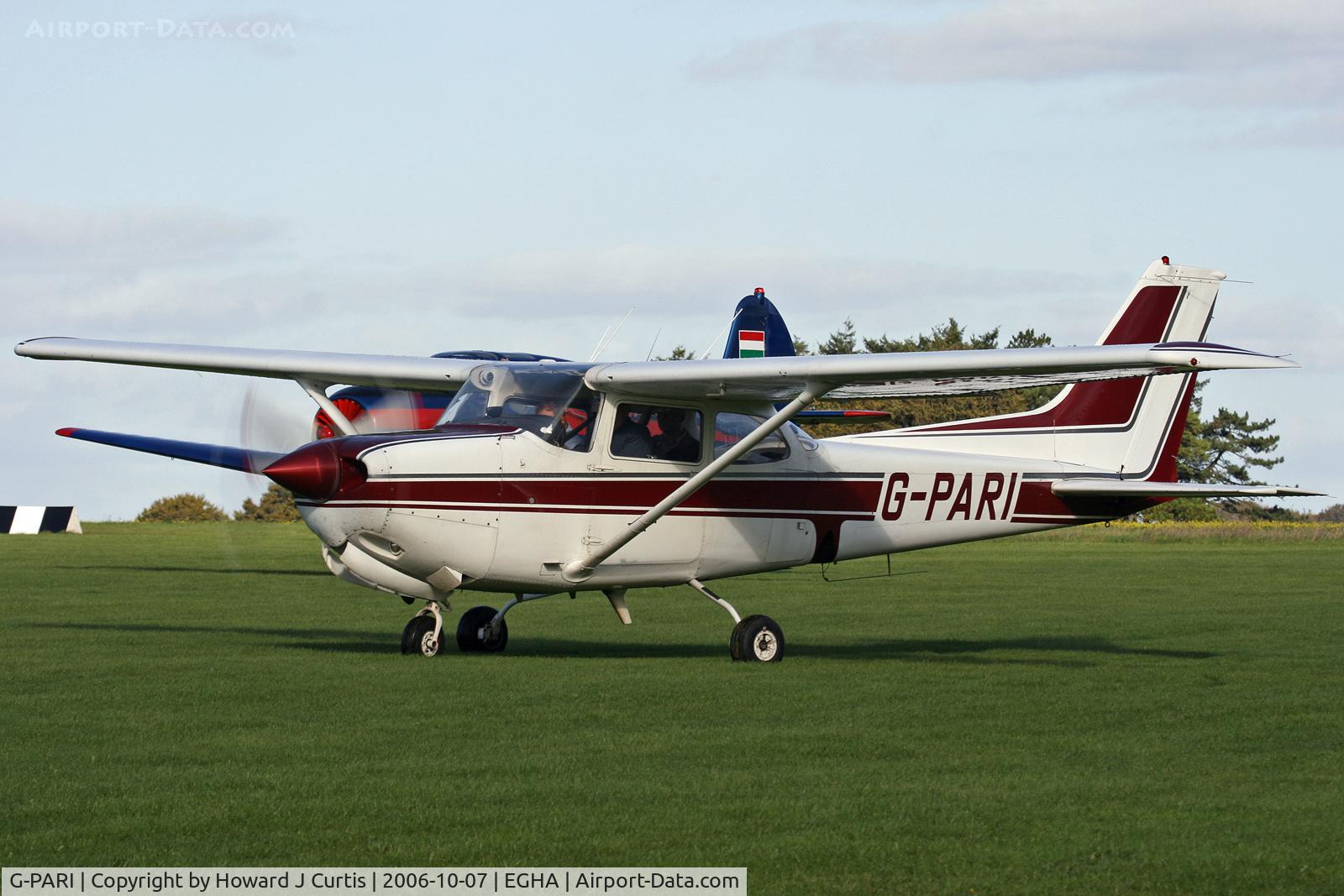 G-PARI, 1980 Cessna 172RG Cutlass RG Cutlass RG C/N 172RG-0010, Privately owned.
