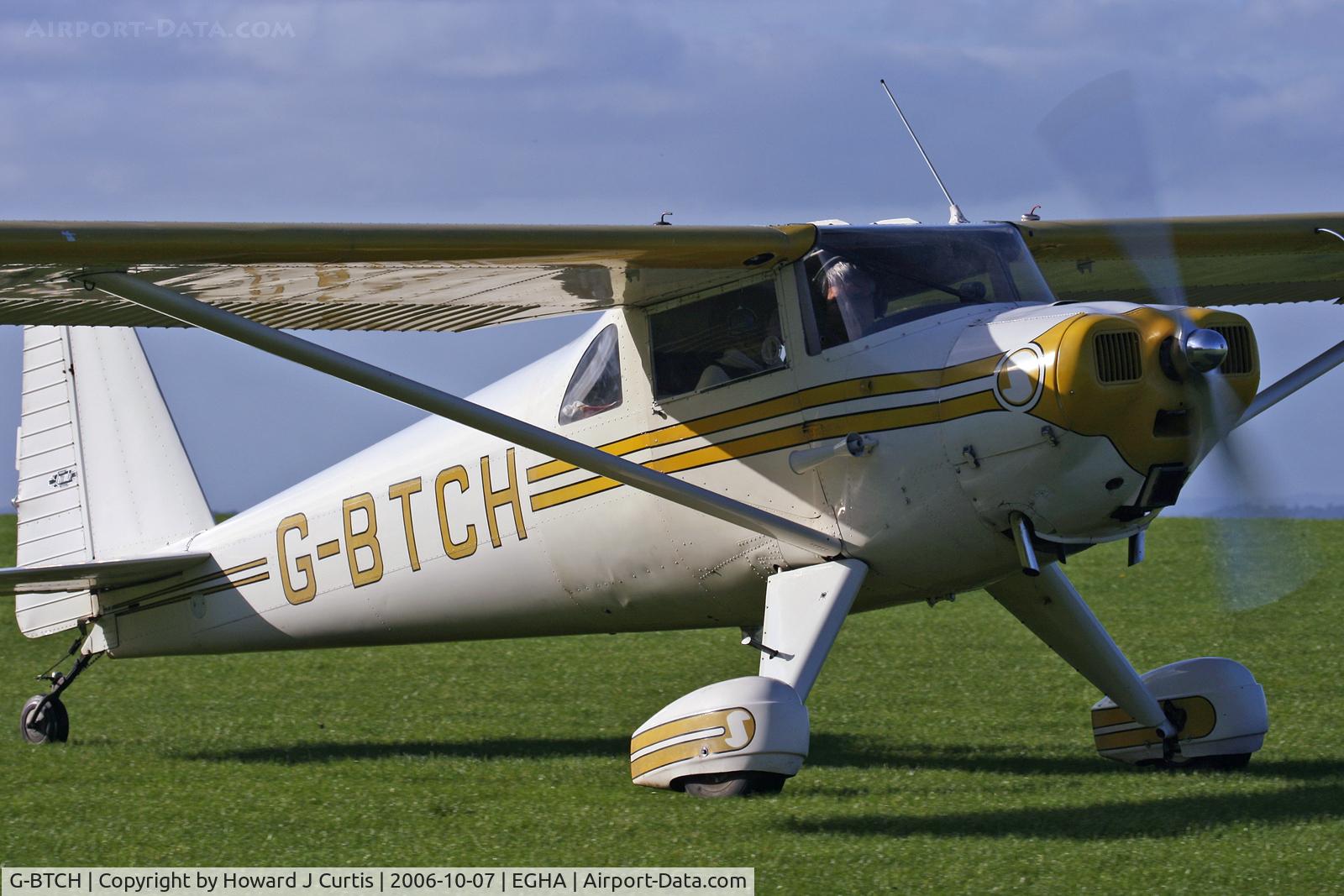 G-BTCH, 1948 Luscombe 8E Silvaire C/N 6403, Privately owned.
