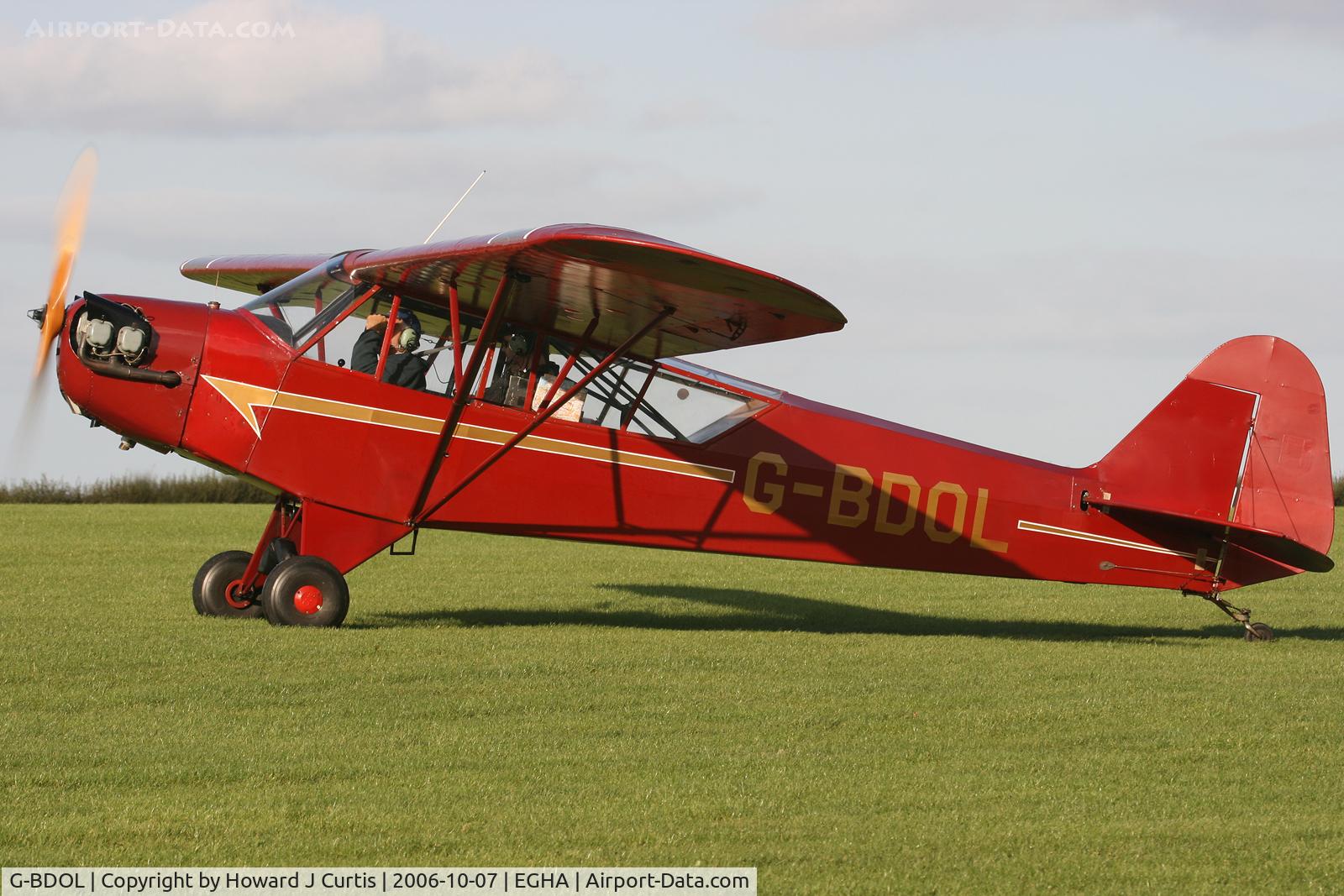 G-BDOL, 1945 Piper J3C-65 Cub Cub C/N 13186, Privately owned.