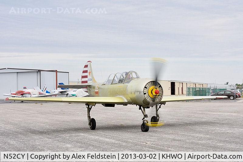 N52CY, 1988 Yakovlev Yak-52 C/N 889006, North Perry