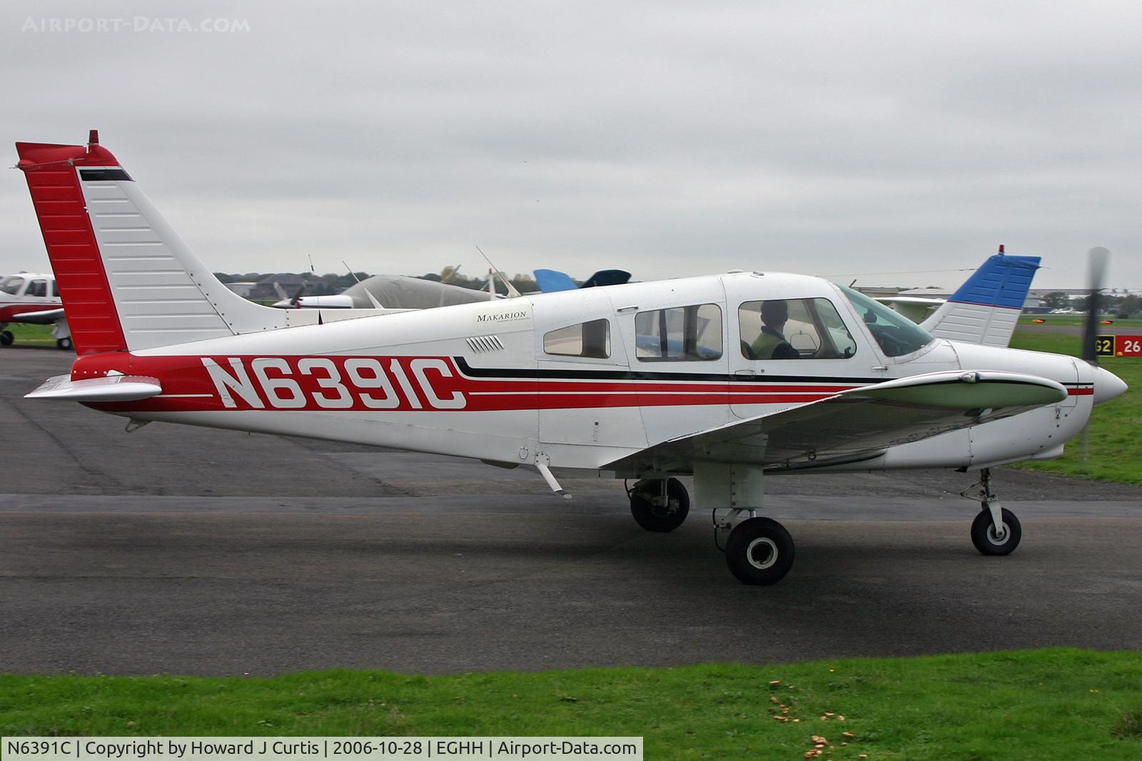 N6391C, 1978 Piper PA-28-161 Cherokee Warrior II C/N 28-7816418, Privately owned.