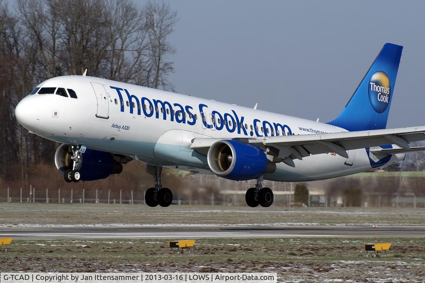 G-TCAD, 2003 Airbus A320-214 C/N 2114, G-TCAD @ LOWS