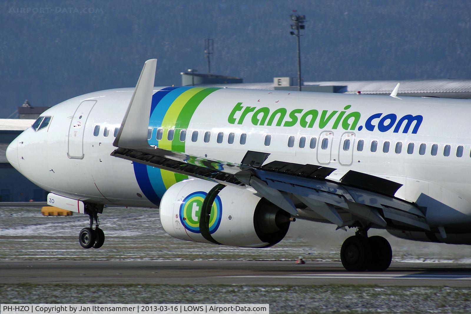 PH-HZO, 2007 Boeing 737-8K2 C/N 34169, ph-hzo @ lows