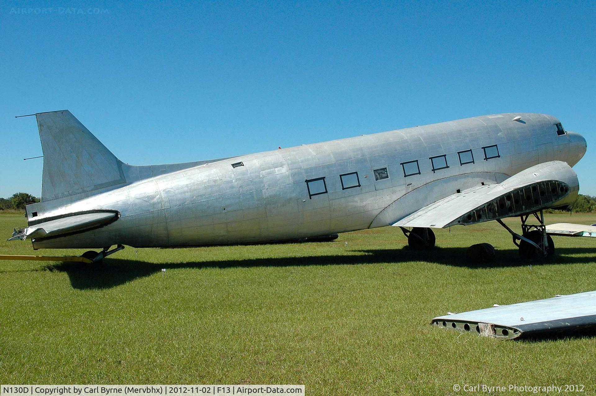 N130D, 1943 Douglas DC3C-S4C4G C/N 19800, The remains of this aircraft at Shell Creek Airpark.