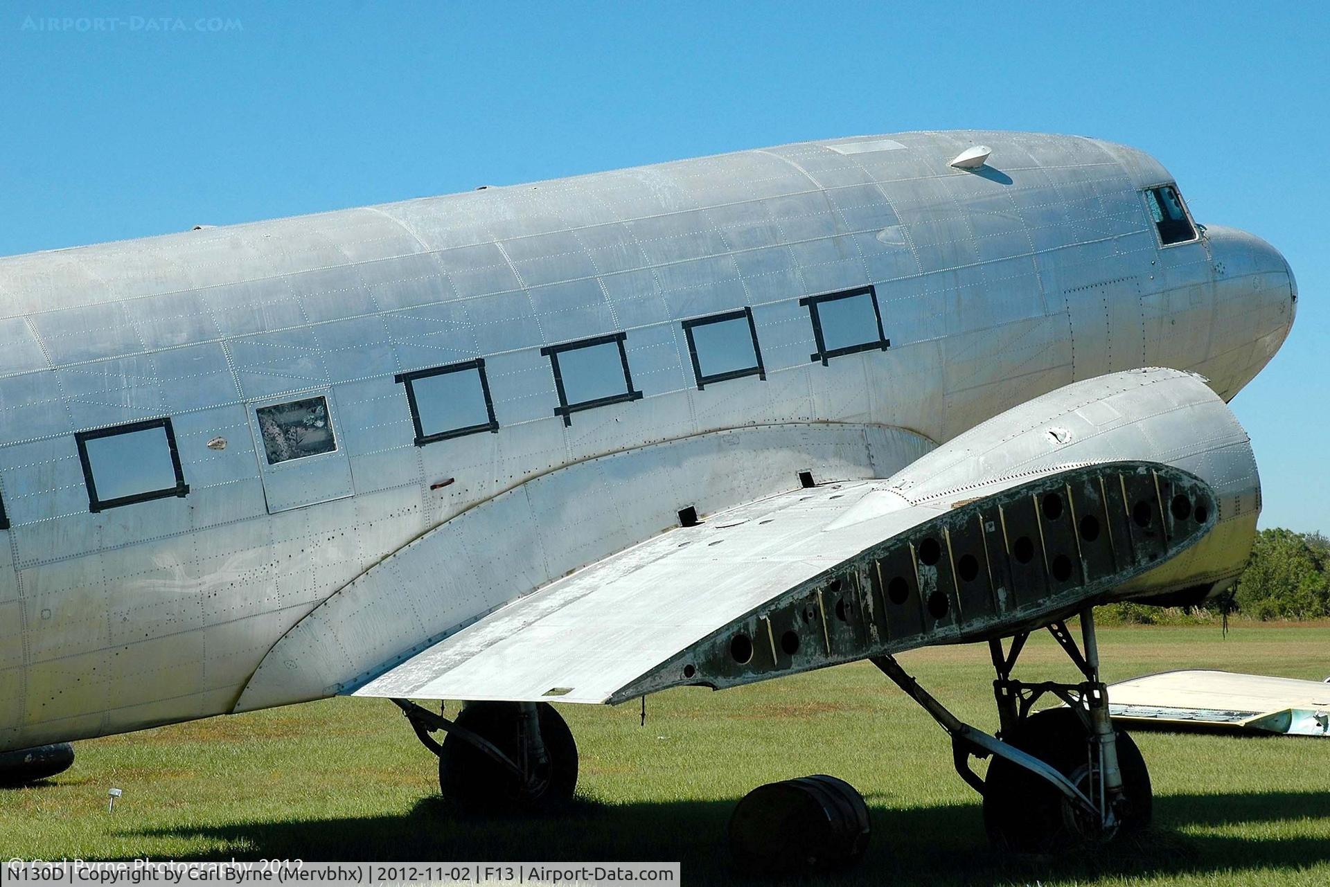 N130D, 1943 Douglas DC3C-S4C4G C/N 19800, The remains of this aircraft at Shell Creek Airpark.