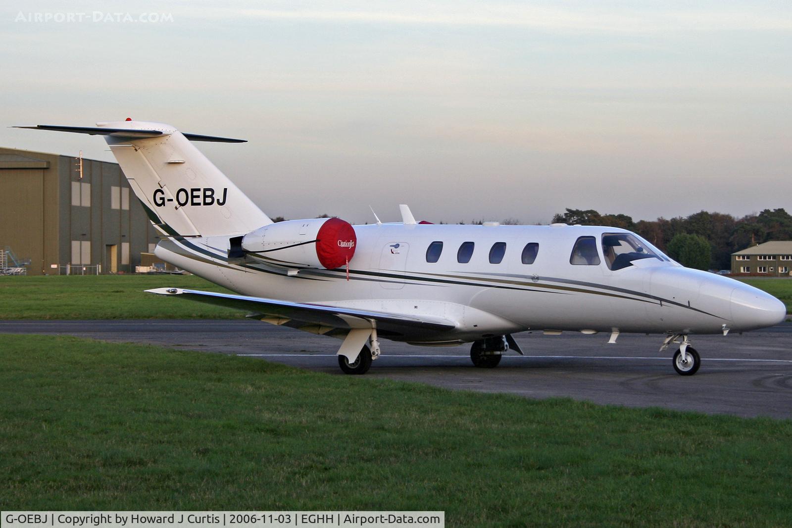 G-OEBJ, 2001 Cessna 525 CitationJet CJ1 C/N 525-0423, Corporate.