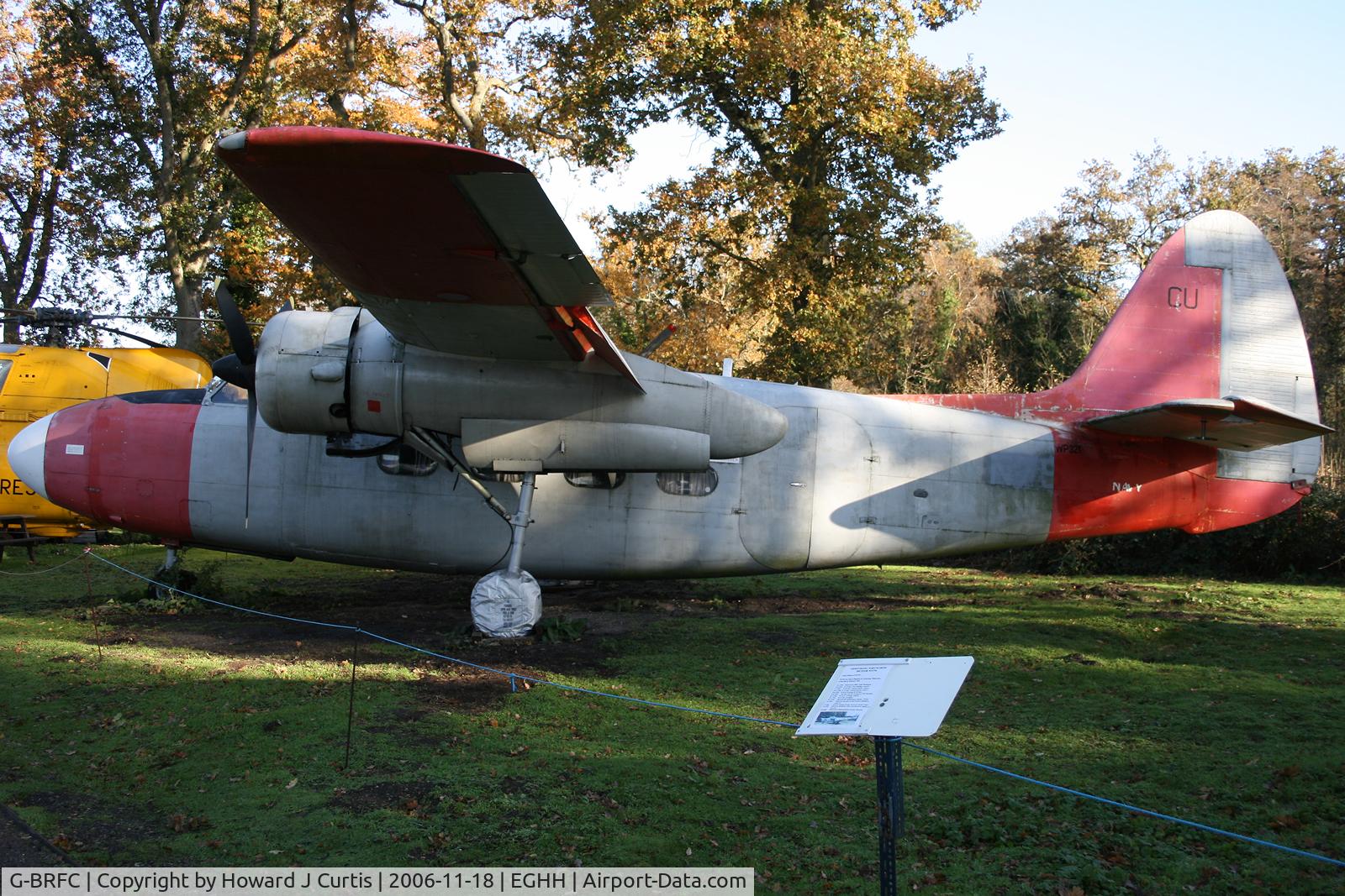 G-BRFC, 1953 Percival P-57 Sea Prince T1 C/N P57/71, Privately owned.