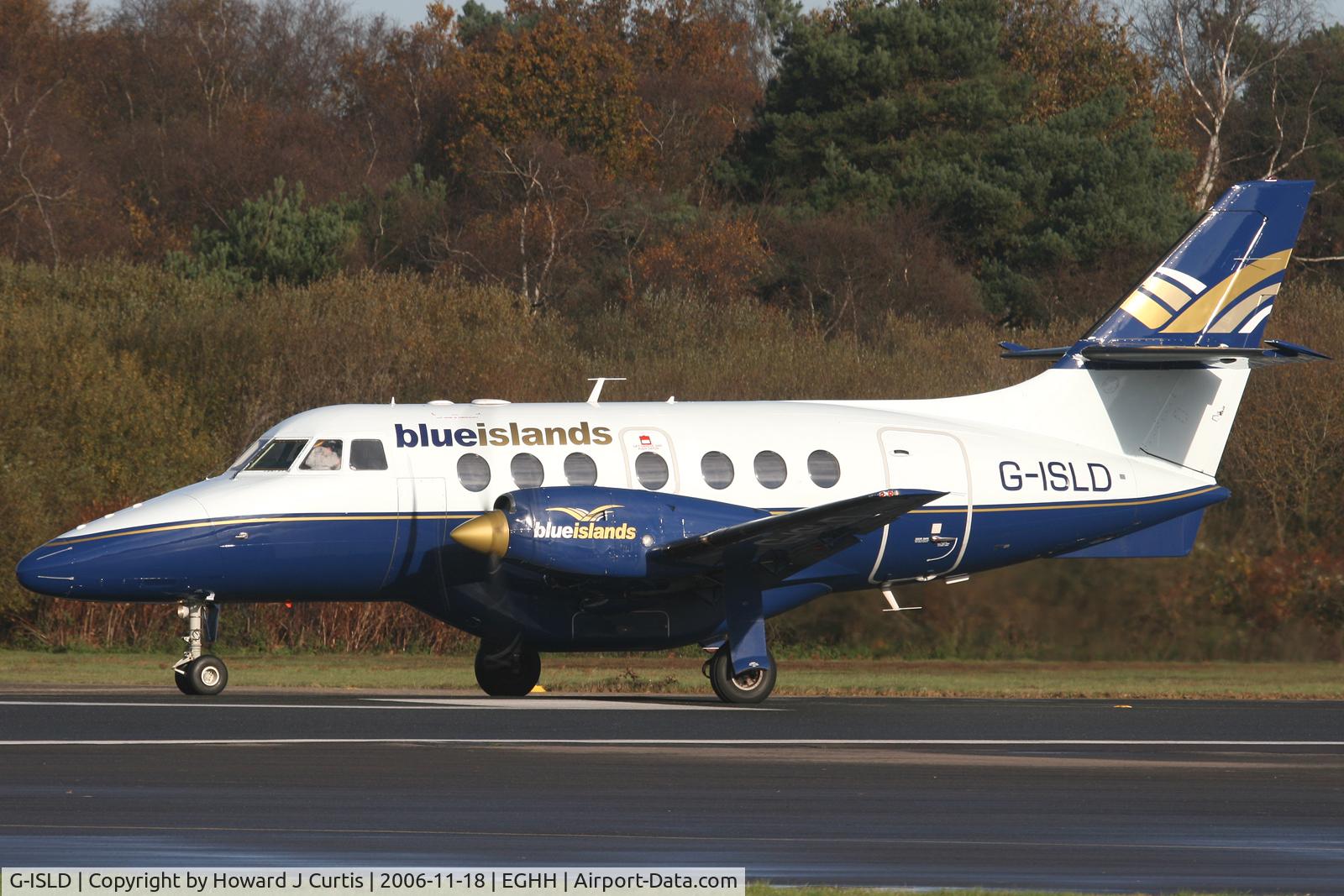 G-ISLD, 1990 British Aerospace BAe-3202 Jetstream 32 C/N 915, Blue Islands.