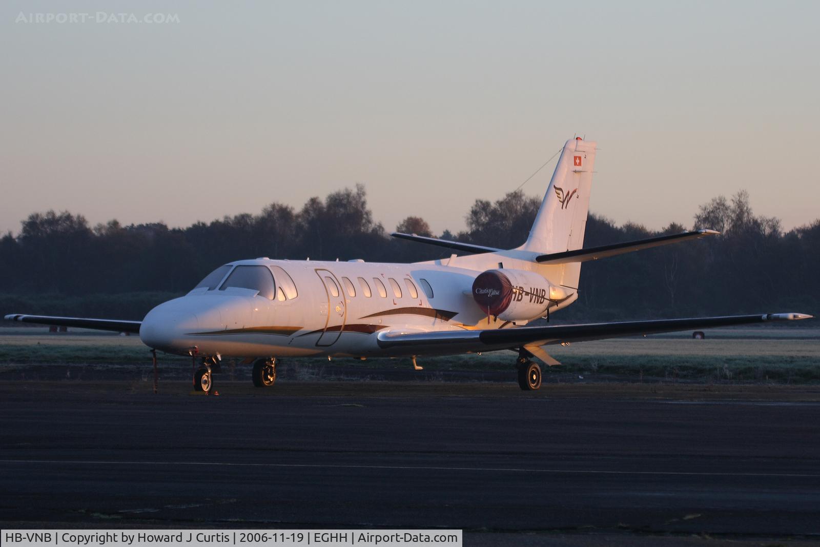 HB-VNB, 1994 Cessna 560 Citation Ultra C/N 560-0271, Corproate.