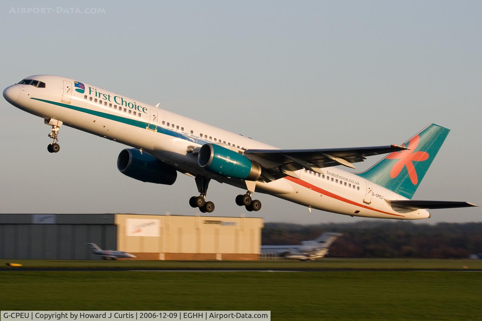 G-CPEU, 1999 Boeing 757-236 C/N 29941, First Choice.