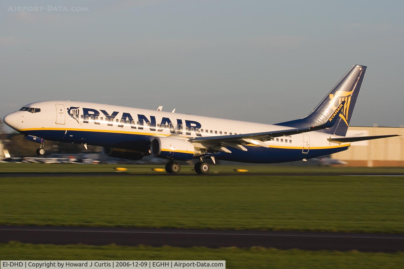 EI-DHD, 2005 Boeing 737-8AS C/N 33816, Ryanair.