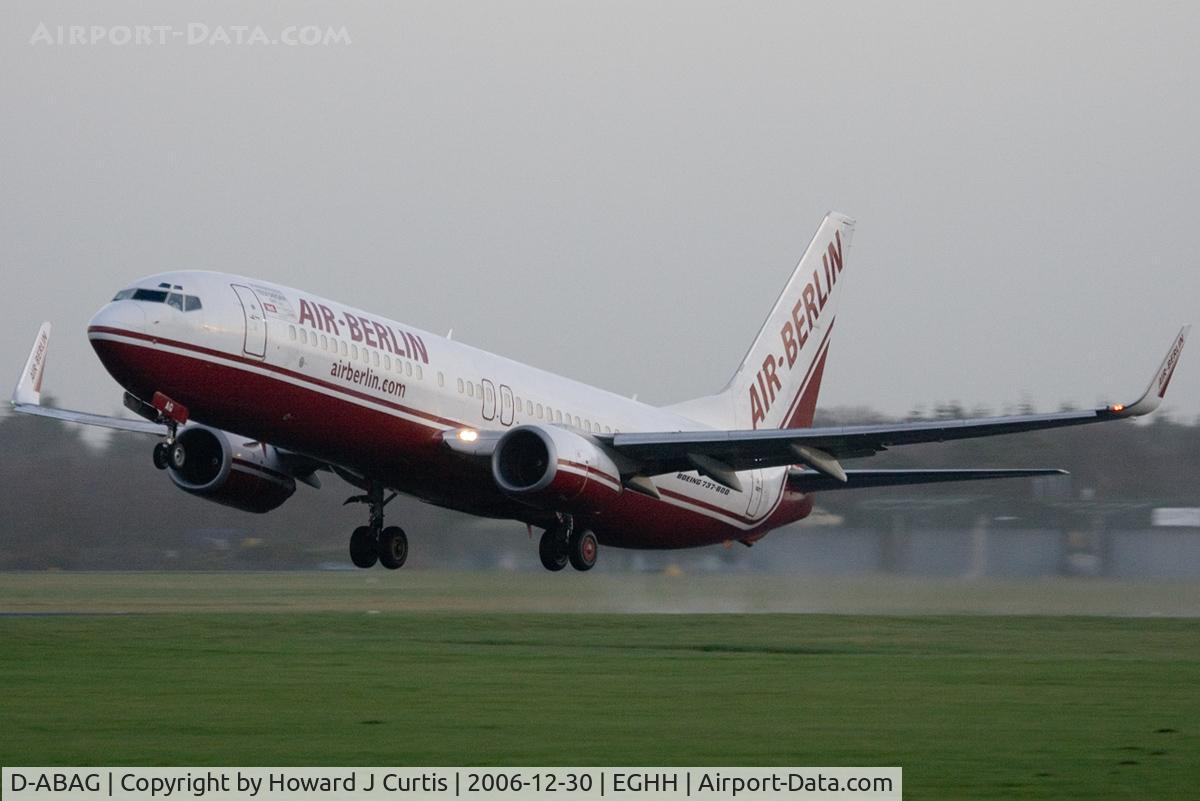D-ABAG, 2001 Boeing 737-86J C/N 30879, Air Berlin.