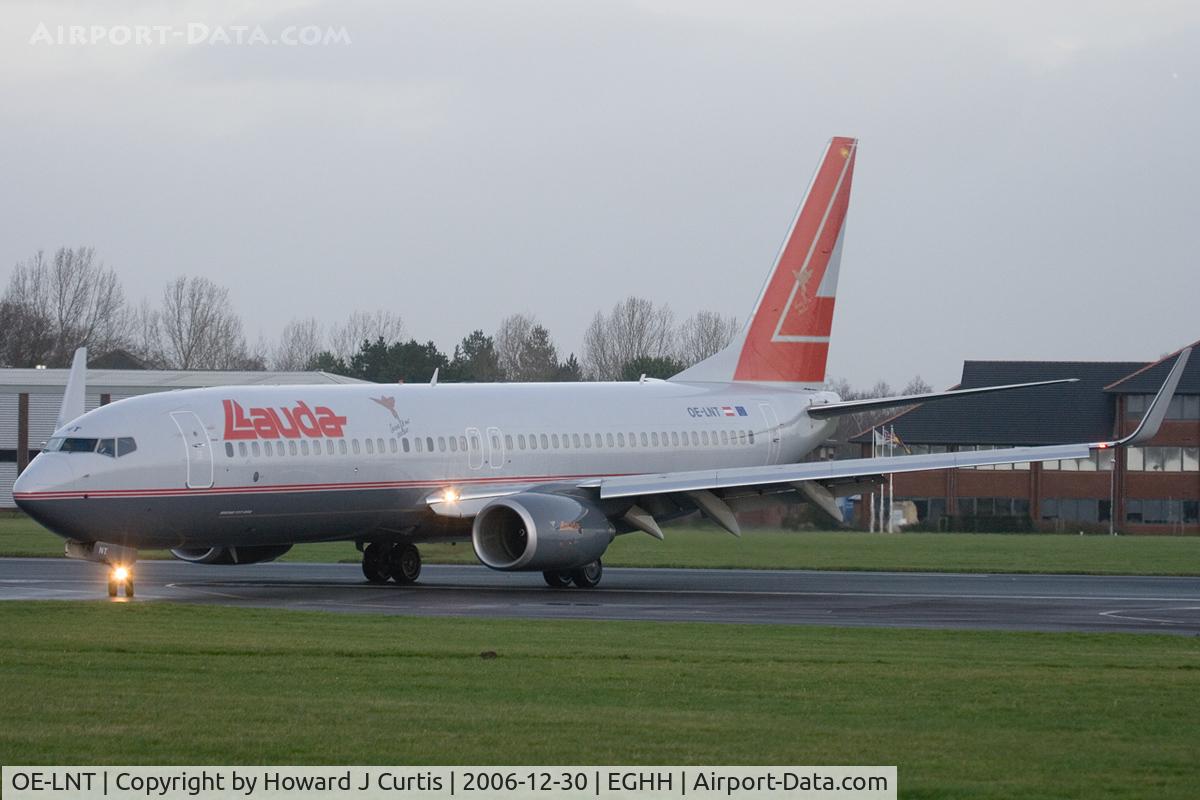 OE-LNT, 2006 Boeing 737-8Z9 C/N 33834, Lauda Air.