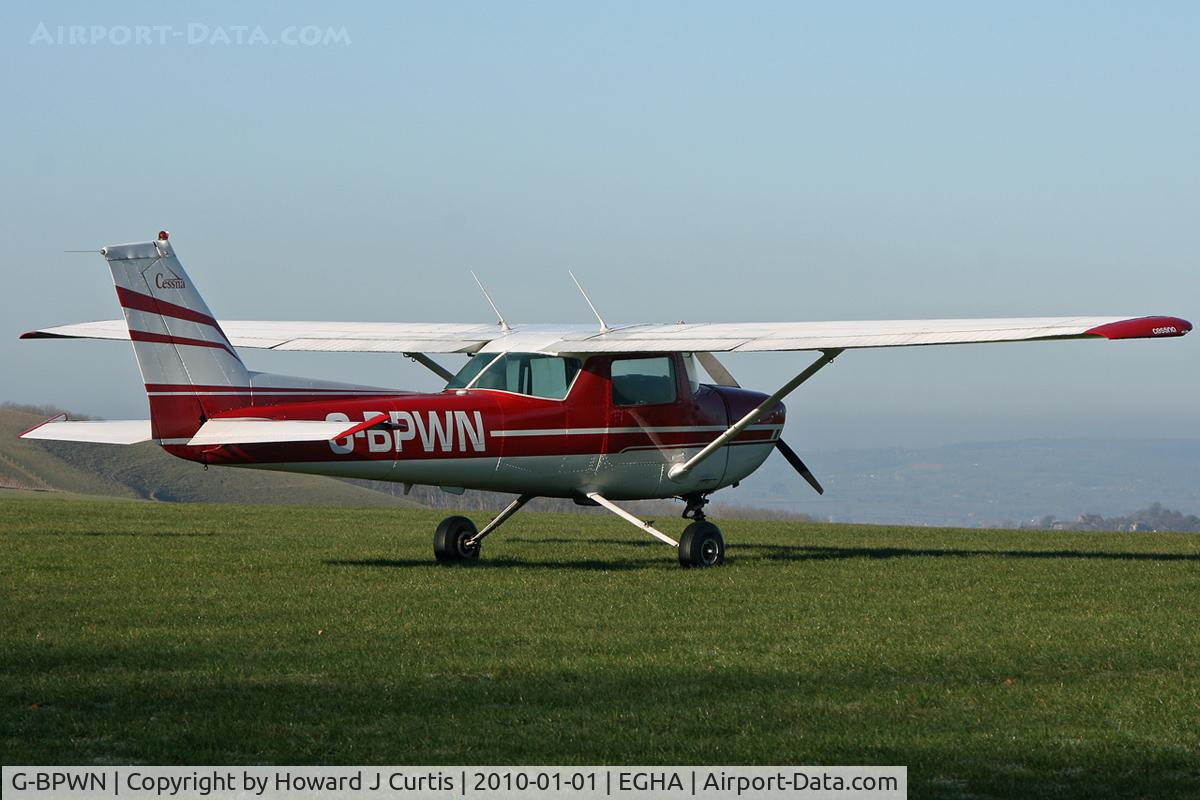 G-BPWN, 1974 Cessna 150L C/N 150-74325, At the New Year's Day Fly-In. Privately owned.
