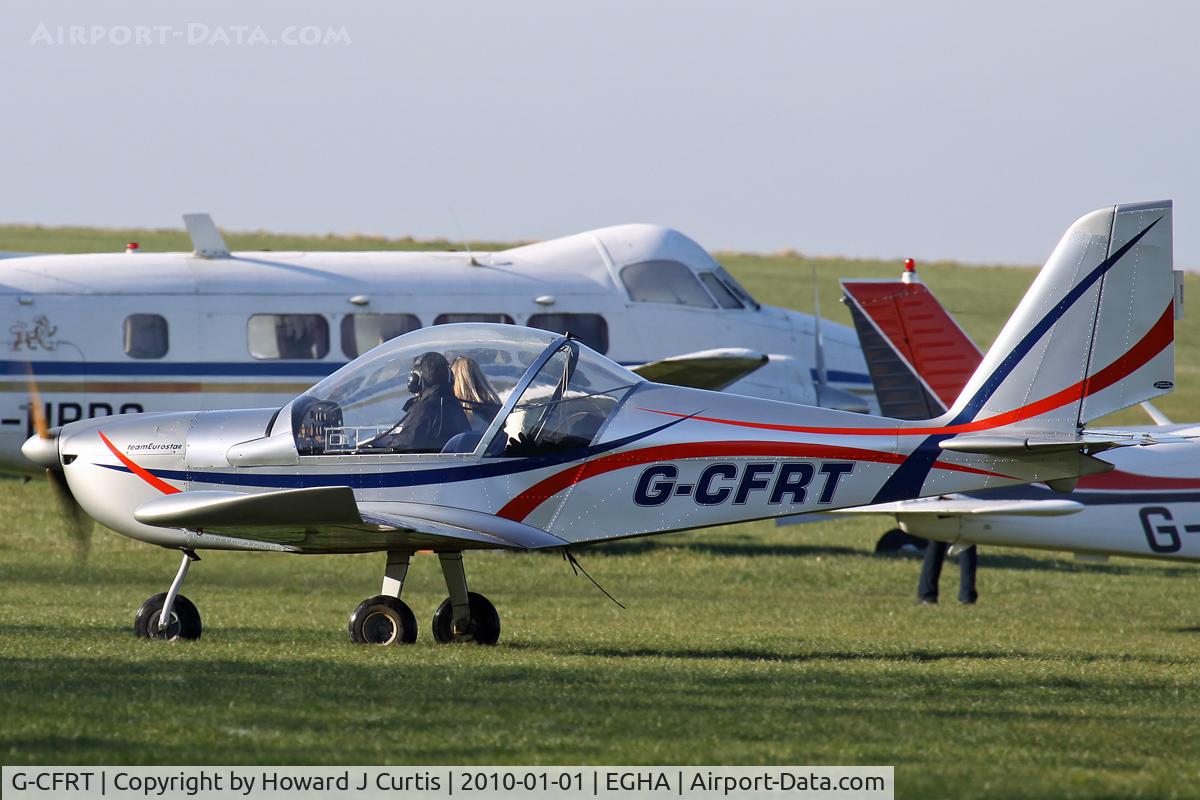 G-CFRT, 2008 Cosmik EV-97 TeamEurostar UK C/N 3224, At the New Year's Day Fly-In. Privately owned.